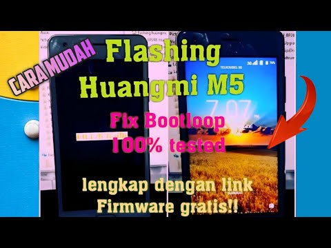 FLASHING HUANGMI M5 100% TESTED