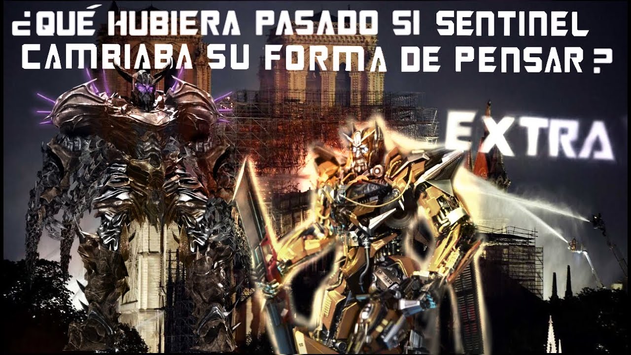 ¿Qué hubiera pasado si Sentinel cambiaba su forma de pensar? EXTRA #whatif #transformers #sentinel