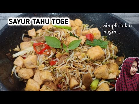 RESEP TUMIS TOGE TAHU ALA BUNDA NERISA