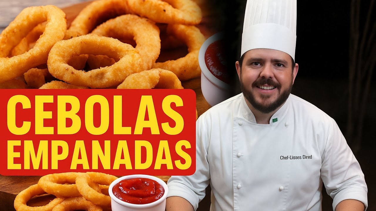 CEBOLAS EMPANADAS - SIMPLES E FÁCIL!