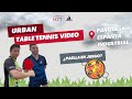 Urban table tennis video in Parc de la España Industrial (Barcelona)