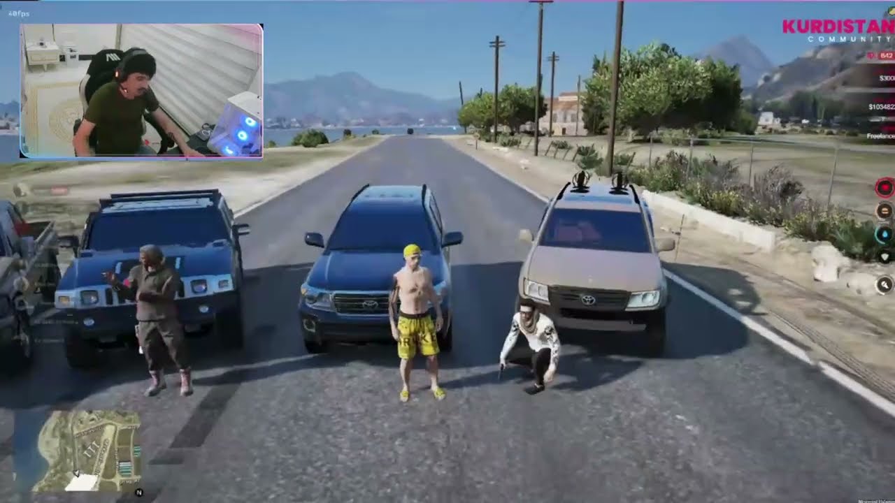 کۆبونەوە خۆشەکە Hama BMW Gta Fivem😂👍🏻