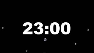23 Minute Timer with Alarm | Full Screen Minimalist Countdown (HD) – ClockUnit