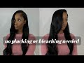 Installing a HD lace READY TO GO wig for the first time || ft. MyShinyWigs&quot;