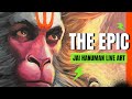 The epic jai hanuman live art