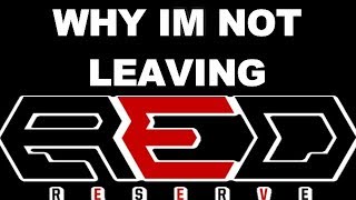 Why I'm Not Leaving Red Reserve.