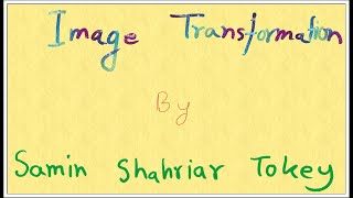 15. Image Transformation - Logarithmic Transformation