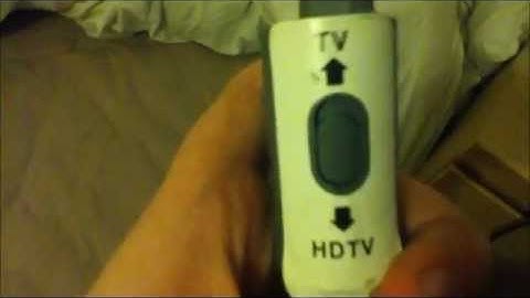 How To Setup A Dazzle For A HDTV - Part 1