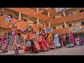 Navaratri celebration  garba competition at divya jyoti school  daman