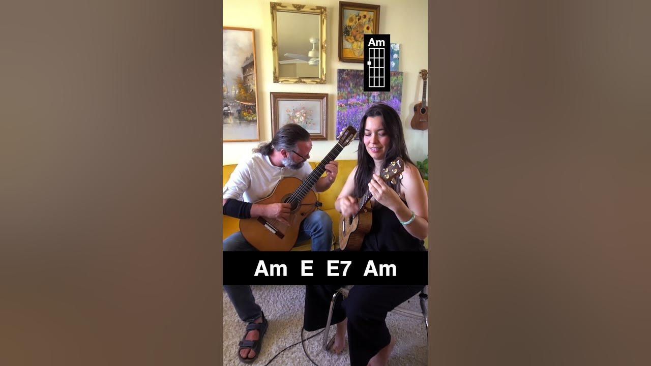 Tico-Tico no fuba Guitar & Ukulele (with onscreen chords for playalong) #ukulele #classicalguitar