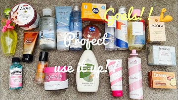 Bodycare Project Use it Up!! For May!! So Nervous 😬 Putting my mindset to the test!! 😎