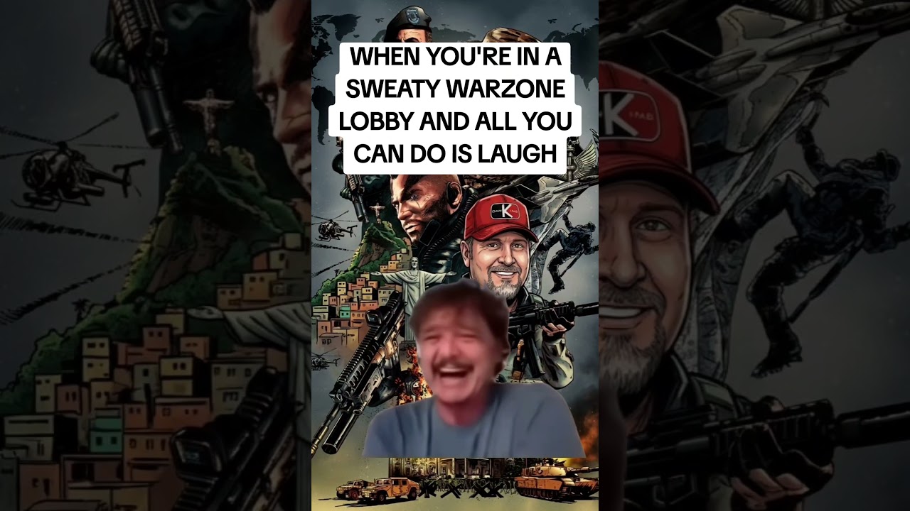 WHEN YOU'RE IN A SWEATY WARZONE LOBBY AND ALL YOU CAN DO IS LAUGH