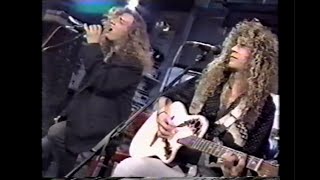 Alias - interview & live acoustic performance of "Waiting for Love" - MuchMusic 1991