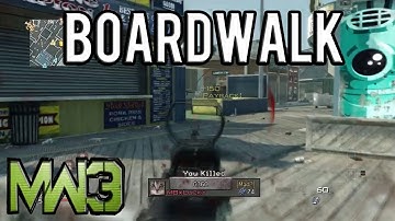 NEW ! MW3 BOARDWALK Multiplayer Map !