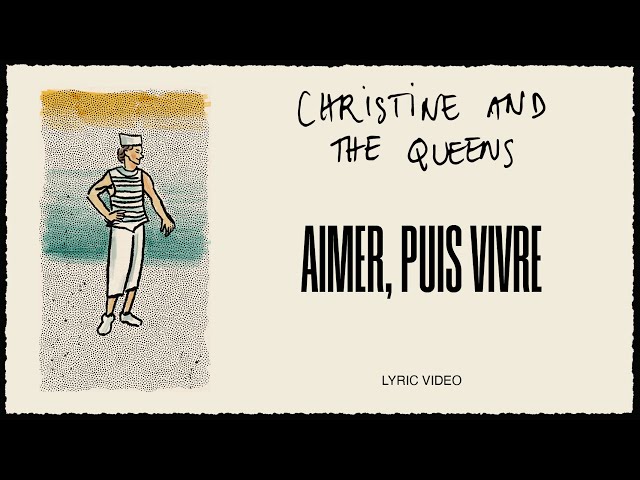 Christine And The Queens - Aimer, Puis Vivre (Lyric Video)