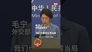 Foreign Ministry Advises Taiwan's Few Remaining 'Diplomatic Allies': There Is No Future in Bindin...