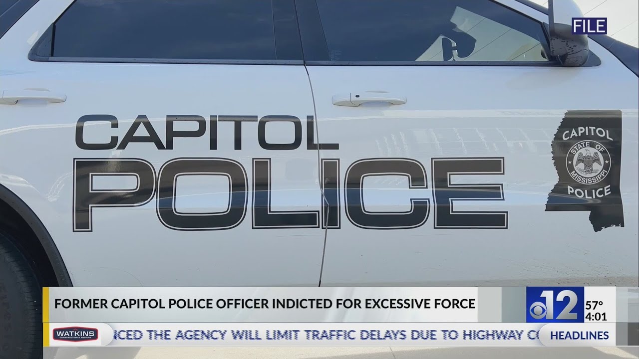 Former Capitol police officer indicted for excessive force - YouTube