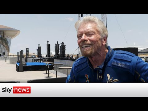 Sir Richard Branson: 'Everyone would love to go to space'