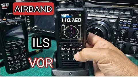 YAESU FTA-850 - VOR & ILS SCREENS Plus More tips