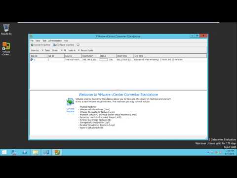 How to use VMware Converter  for P2V & V2V migration | Converting each partition as one VMDK