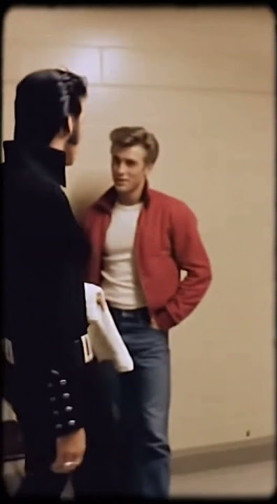 When Elvis Presley Met James Dean 😳🔥 | The Lost Backstage Encounter (AI Recreated)