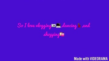 My intro Plz read description