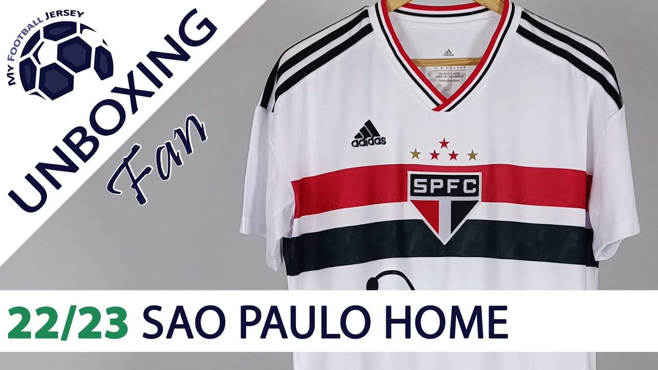 Sao Paulo Home Jersey 22/23 (JJSport24) Fan Version Unboxing Review -  YouTube