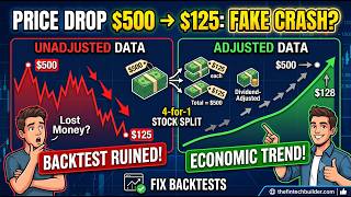 Adjusted Prices Explained: Stock Splits, Dividends & adj_close in 100 second