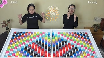 👯‍♂️ Color Ball Sorting Game | Relaxing Puzzle Challenge with a Friend 🎨