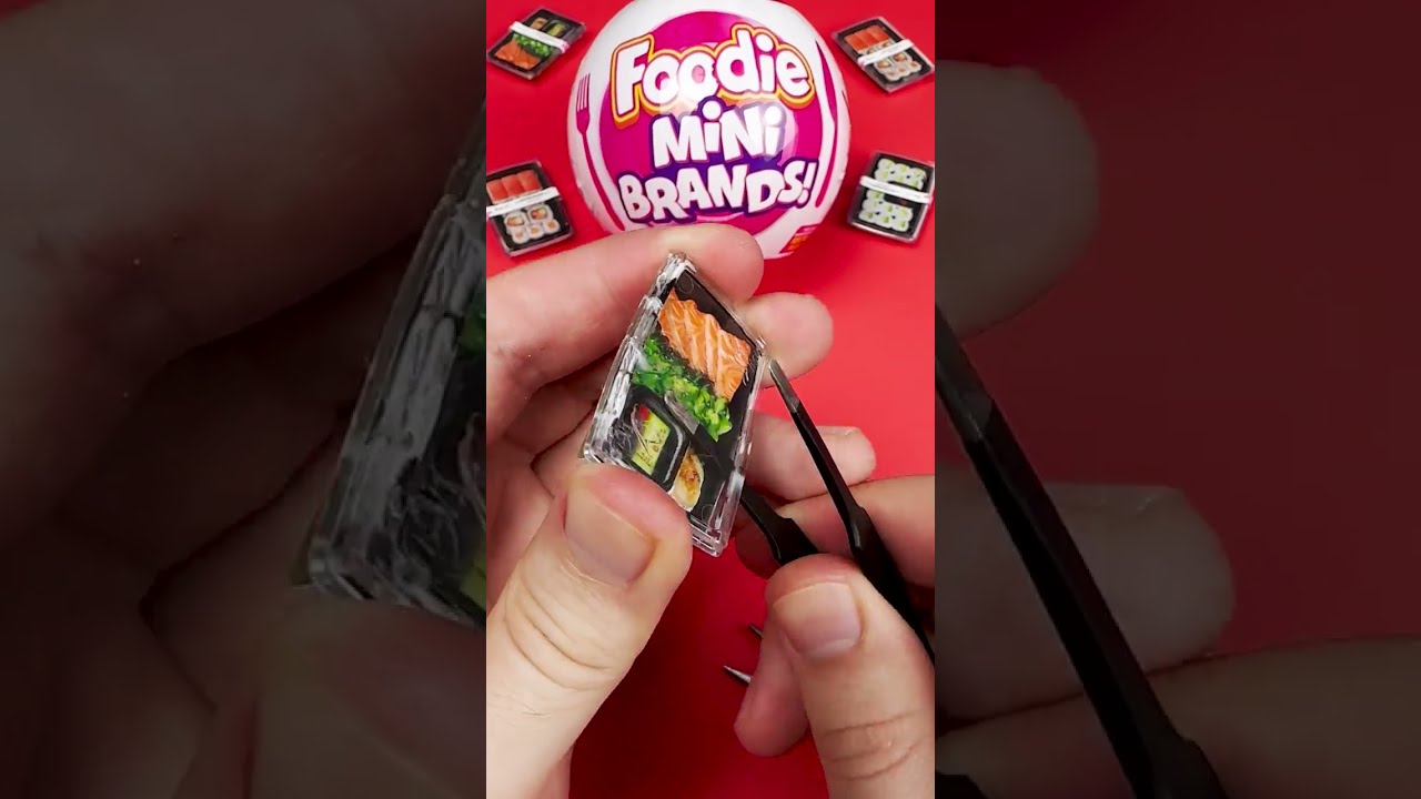 What S Inside The Itsu Sushi Foodie Mini Brands Shorts
