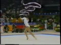 HE Xiaomin CHN Ribbon 1988 Seoul Olympics AA Final