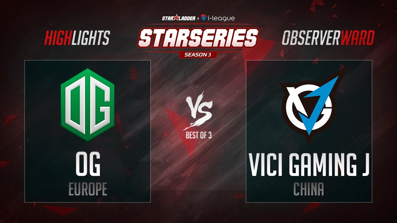 OG vs Vici Gaming J | SL i-League StarSeries S3 | 26.02.2017 | RU Highlights