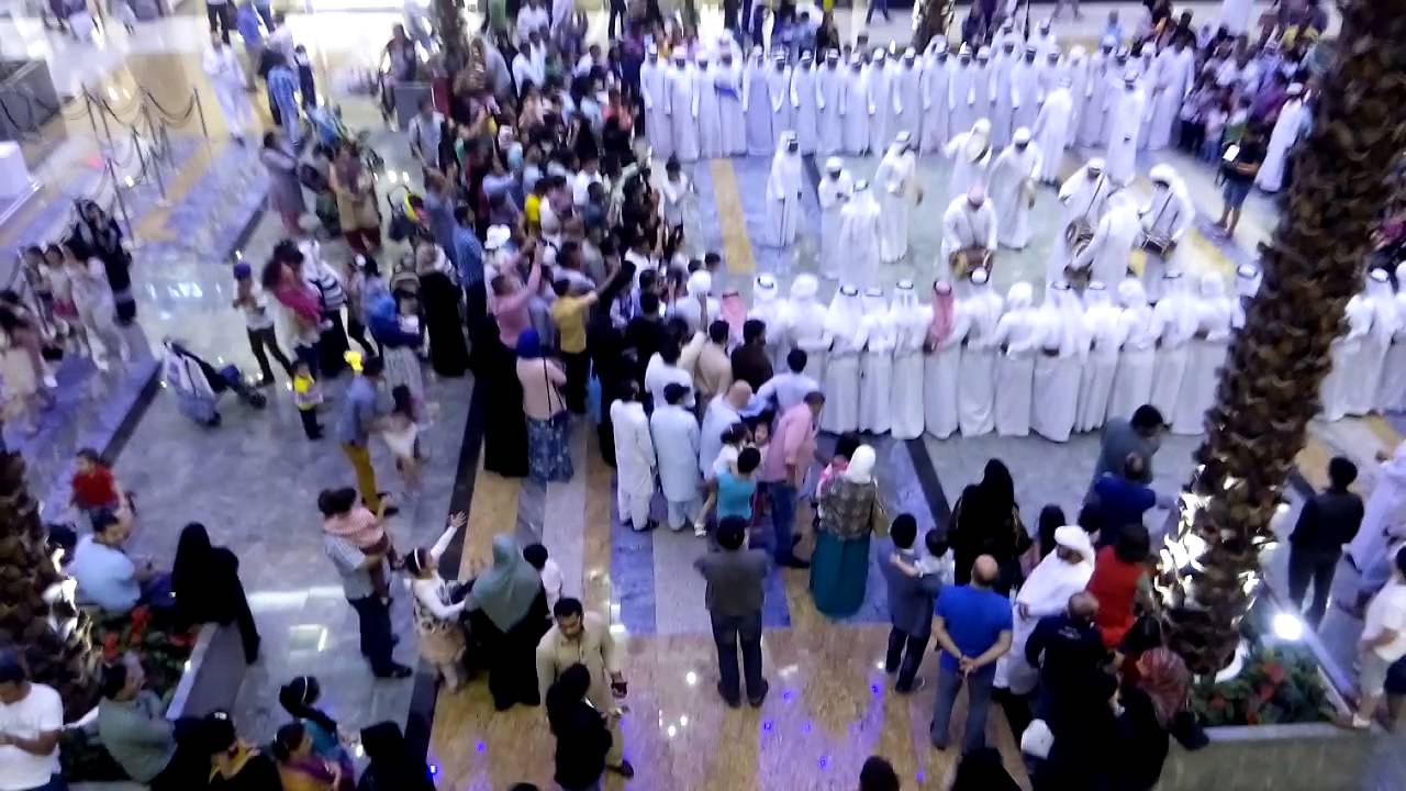 Dubai mall eid party YouTube