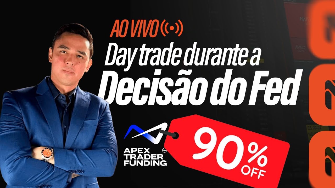 Decisão do FED AGORA: Operando Ao Vivo