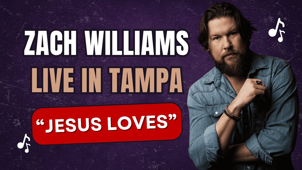Zach Williams Performs "Jesus Loves" LIVE in Tampa