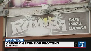 Video: Police investigate shooting near East Haven café