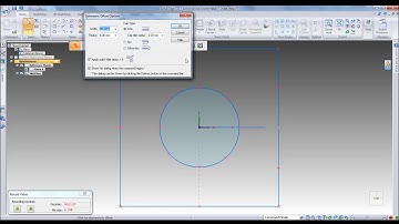 Square-to-Circle sheet metal in Solid Edge