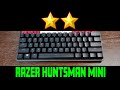 RAZER HUNTSMAN MINI レビュー Razer初のコンパクトキーボード