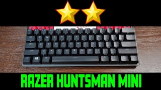 RAZER HUNTSMAN MINI レビュー Razer初のコンパクトキーボード
