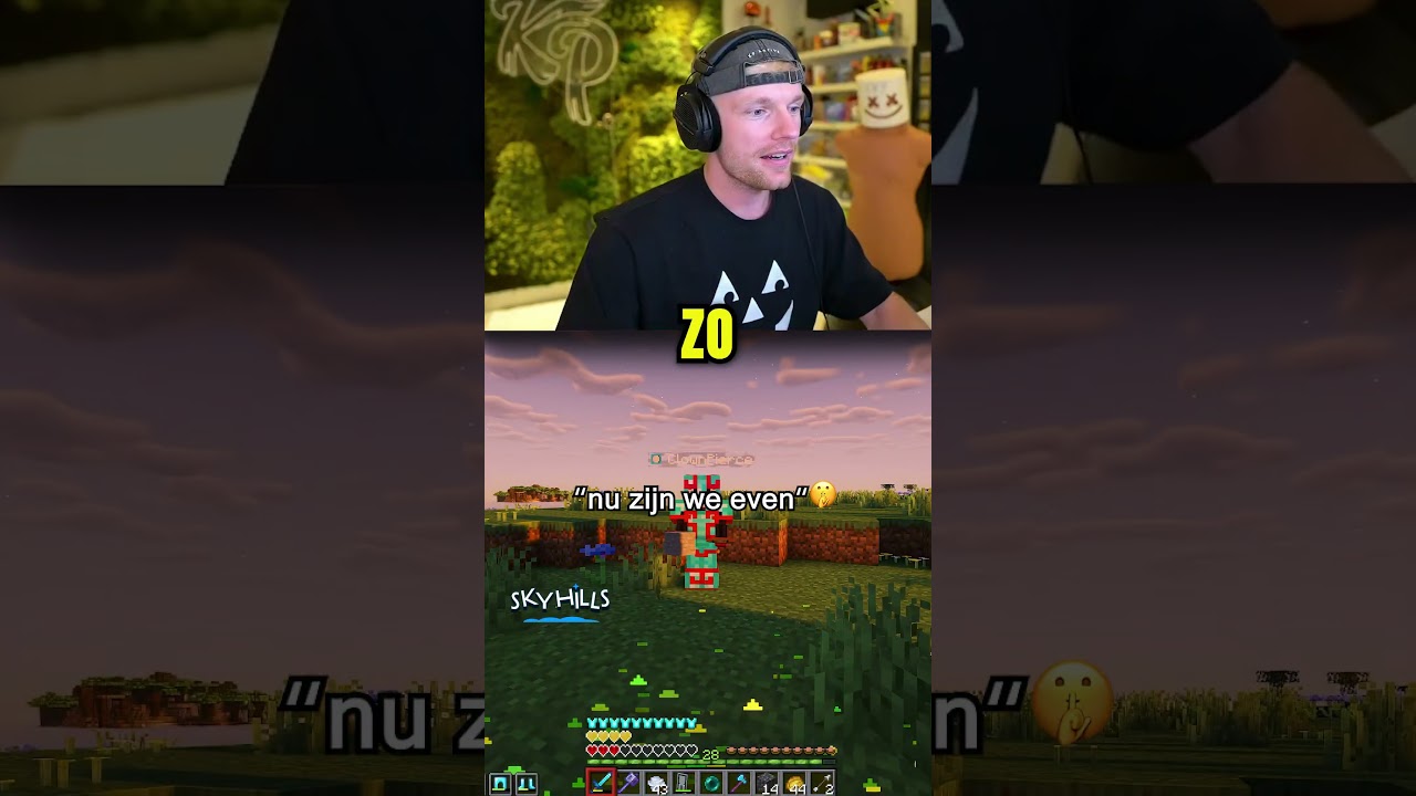 "Nu zijn we even" #creatorsmp #creatorsmpseason3 #clownpierce #enzoknol #shorts