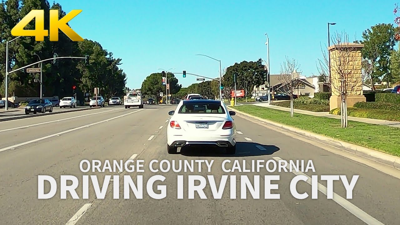 Download [4K] Driving Irvine City in Orange County, California, 4K UHD