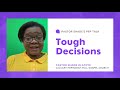 Tough Decisions - Pastor Shade Pep Talk
