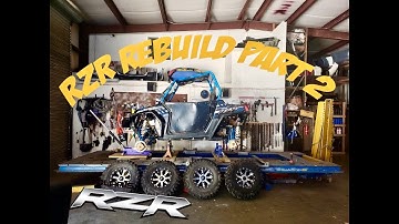Part 2-- 2014 Polaris RZR 800 Rebuild.