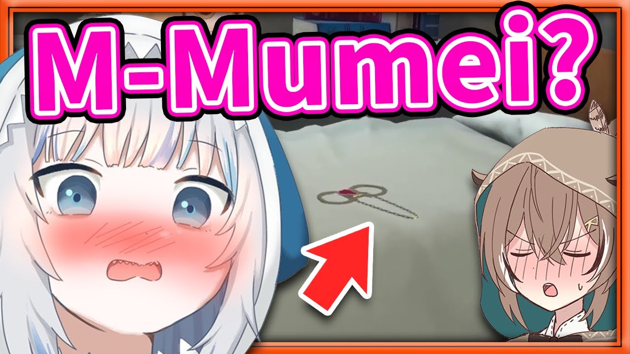 Gura Found a Handcuff on Mumei's Bed and Immediately got The Wrong Idea 【HololiveEN】