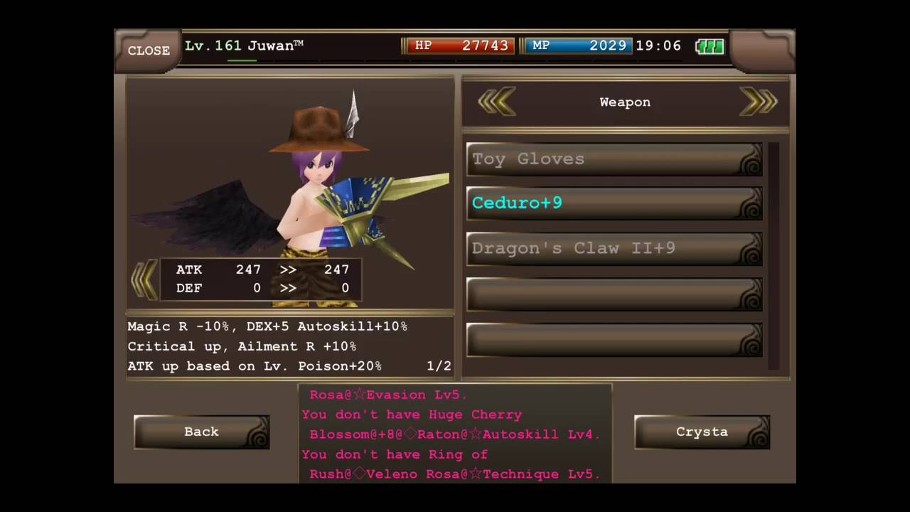 iruna online monk using veleno rosa YouTube