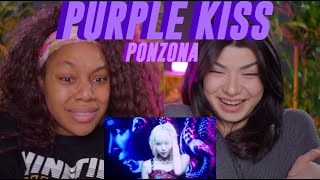 퍼플키스(PURPLE KISS) 'Ponzona' MV reaction