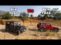 Old Thar vs New Thar | Crawling uphill with Thar 2020, Thar Crde, Maruti Gypsy, Rally Gypsy