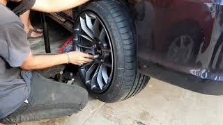 Suzuki Ertiga Pakai Velg Hsr Oster Ring 17 Model Breytone