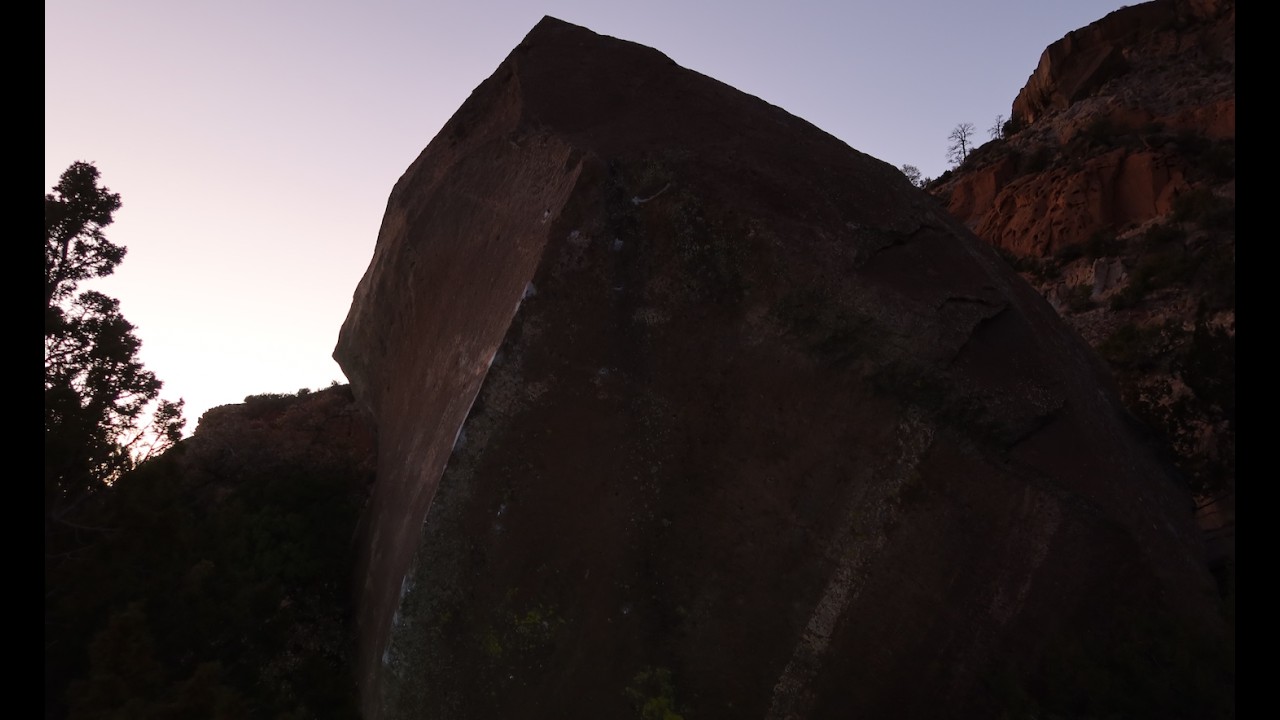 The Serpentine Line (V13) First Ascent