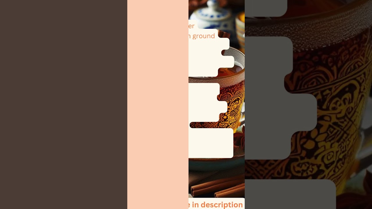 Cinnamon, Aniseed & Turmeric Tea Recipe